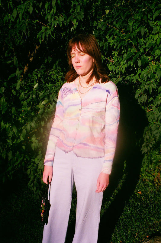 Cloudbusting Cardigan (Everytime It Rains)