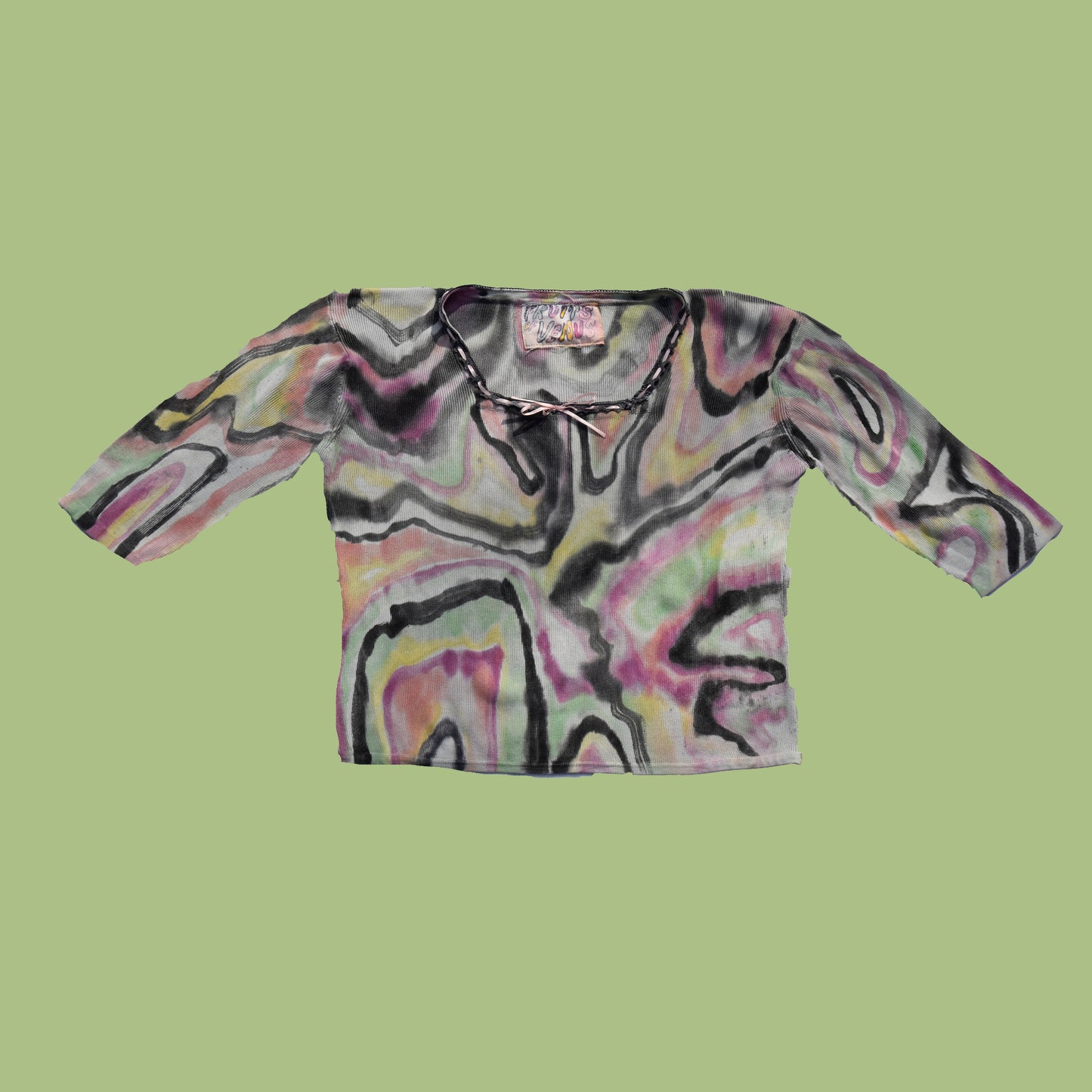 Oil Rainbow Maiden Top