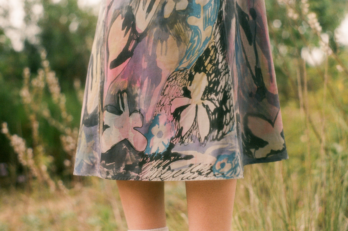 Night Garden Skirt