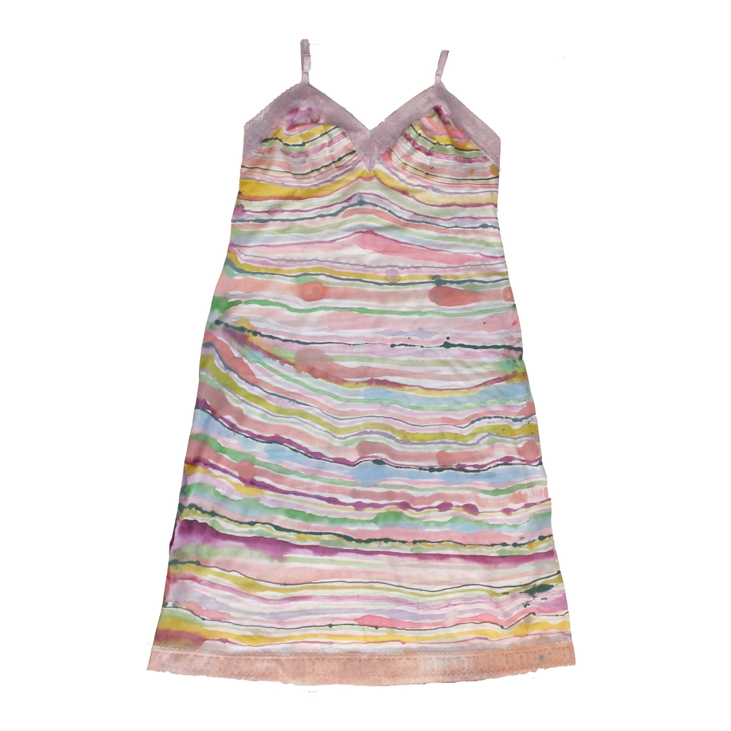 Candy Stripe Slip Dress