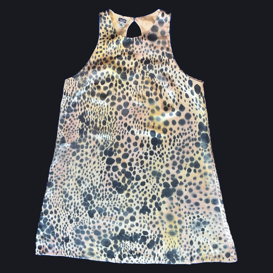 Satin Angel Dot Dress