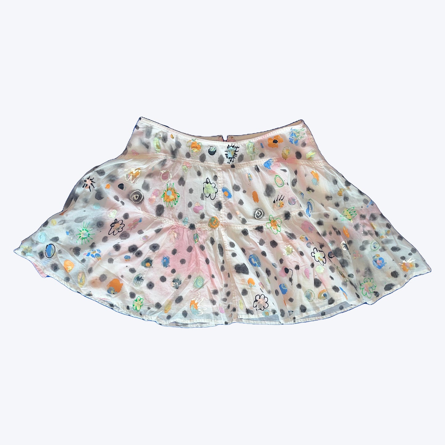 Bubble Gum Mini Skirt