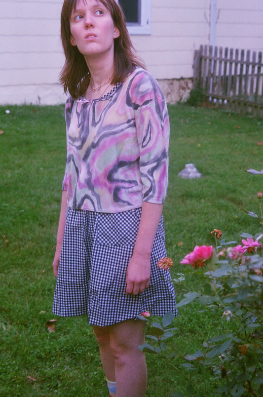 Oil Rainbow Maiden Top