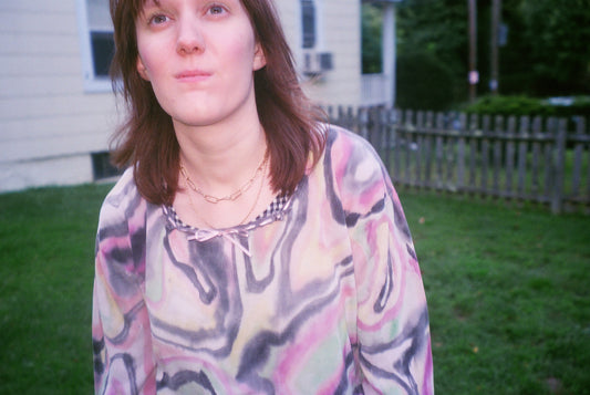 Oil Rainbow Maiden Top